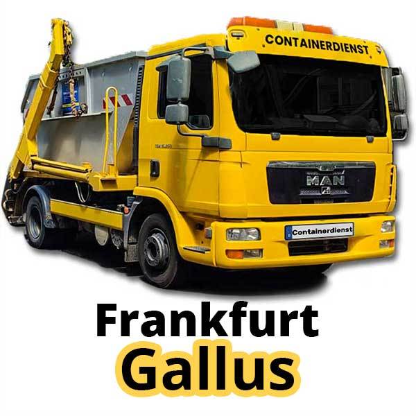 Containerdienst Frankfurt Gallus PLZ 60326