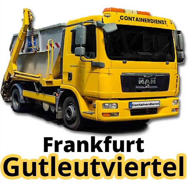 Containerdienst Frankfurt Gutleutviertel PLZ 60327